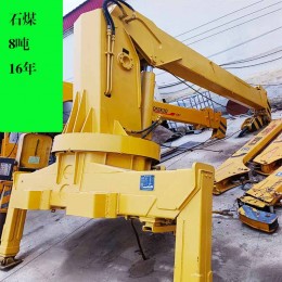 石煤二手隨車吊吊機(jī)8噸10噸自備吊吊臂全液壓支腿便宜又好