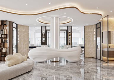 義烏口腔醫(yī)院裝修設計案例效果圖