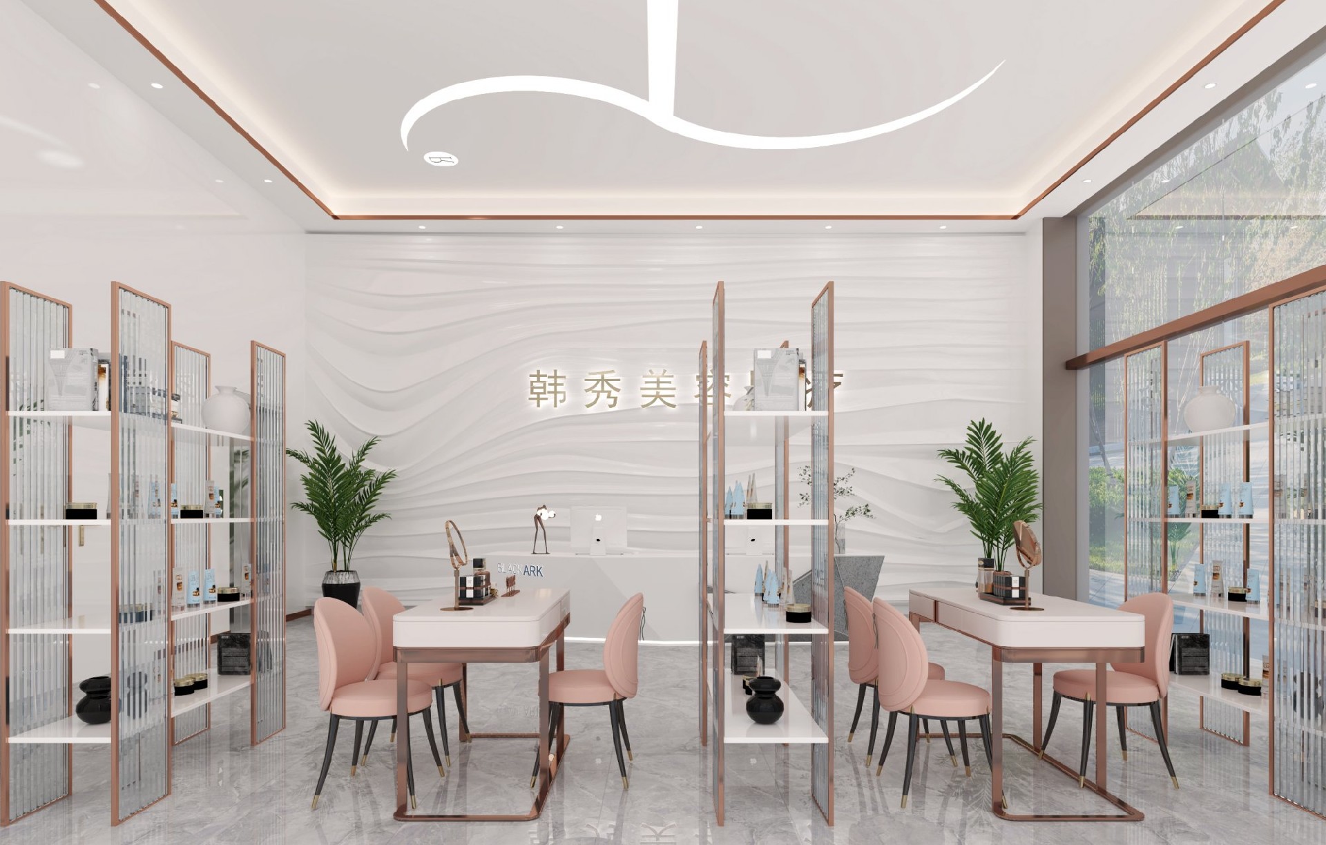 安徽醫(yī)療美容整形機構裝修設計案例效果圖