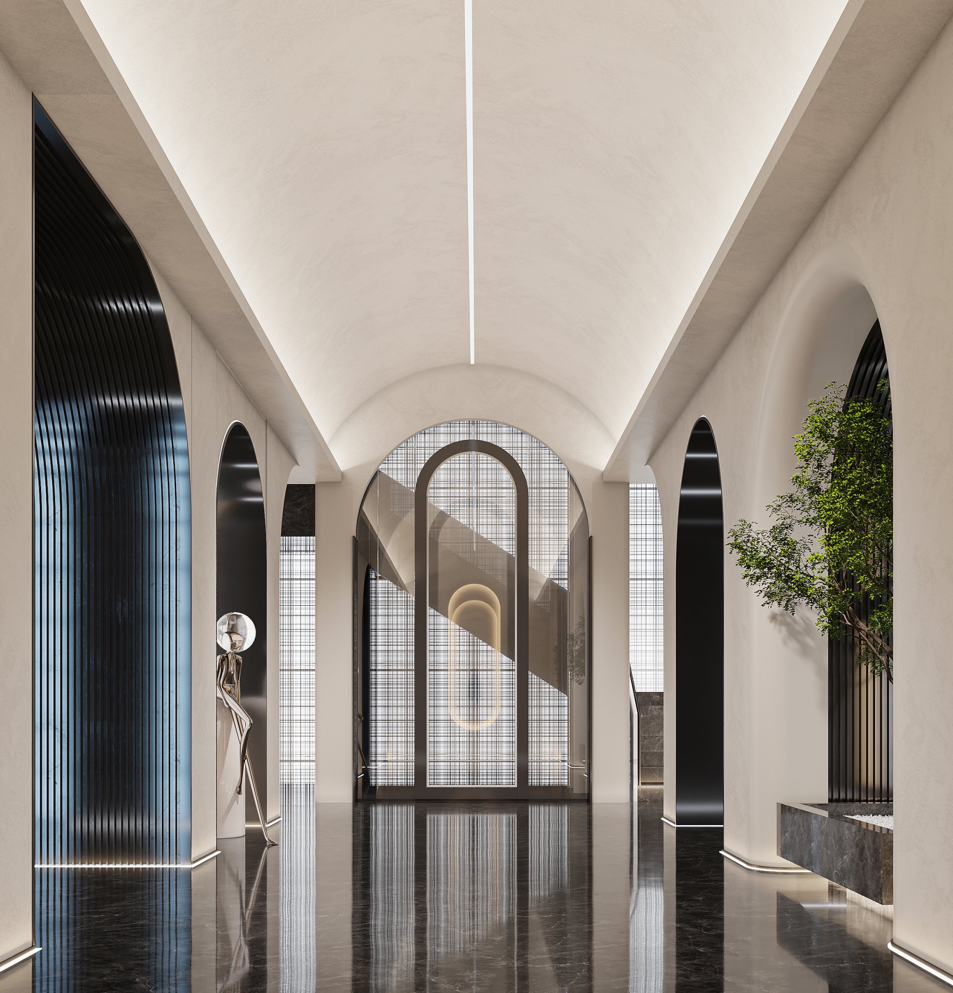 集美整形美容醫(yī)院裝修設(shè)計案例效果圖