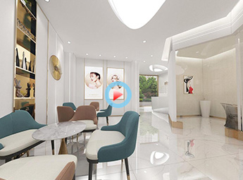 杭州昕媛醫(yī)療美容空間設(shè)計(jì)裝修全景案例