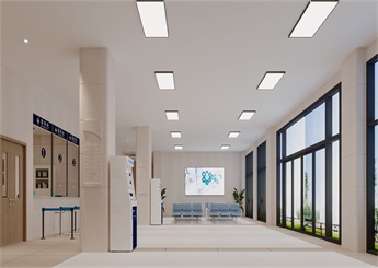 安徽醫(yī)院裝修設計案例效果圖