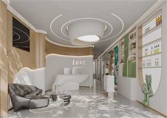 金華口腔醫(yī)院裝修設(shè)計案例效果圖