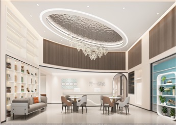 牙一口腔診所裝修設(shè)計(jì)案例效果圖