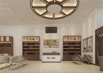 正雅堂中醫(yī)館裝修設計案例效果圖