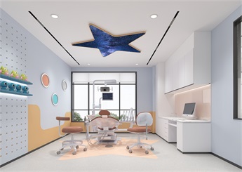 四川口腔診所設(shè)計(jì)裝修案例效果圖