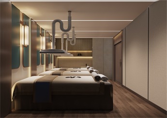 鄭州祠南中醫(yī)館設(shè)計(jì)裝修案例